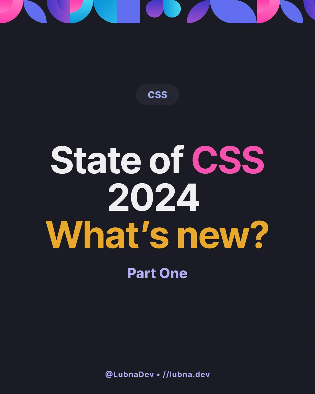 State of CSS 2024: Part 1 - article thumbnail